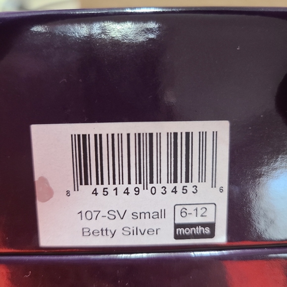 Pediped Silver MaryJanes - Picture 4 of 5